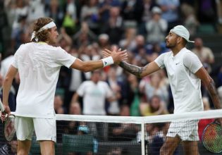 Ο Τσιτσιπάς έχασε τη ματσάρα από τον Κύργιο (1-3)