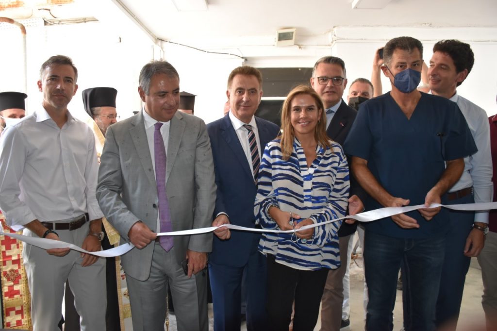 Εγκαίνια του νέου Κέντρου Υγείας Λευκάδας από την Υφυπουργό Υγείας Ζωή Ράπτη