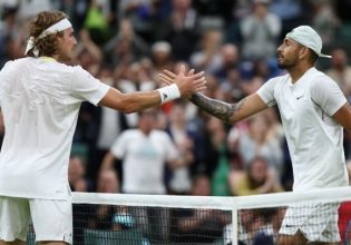 Wimbledon: Πρόστιμο σε Τσιτσιπά και Κύργιο για τη συμπεριφορά τους