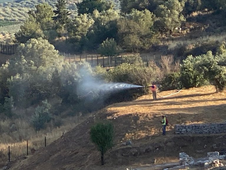 Ολοκληρωμένο σύστημα πυρόσβεσης στον αρχαιολογικό χώρο των Μυκηνών