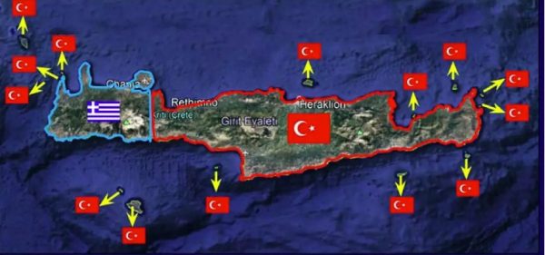Τουρκικά ΜΜΕ: Παράνομη η κατοχή της Κρήτης από την Ελλάδα και η παρουσία των ΗΠΑ στο νησί