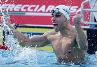 Ασημένιο μετάλλιο ο Χρήστου στα 100μ. ύπτιο