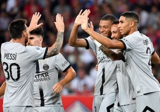 «Διαστημική» Παρί διέλυσε τη Λιλ (7-1)