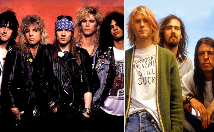 Guns n’ Roses vs Nirvana: Η μεγαλύτερη κόντρα των ’90s