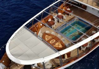 «Christina O»: Εντυπωσίασε με την διέλευσή της στον Ισθμό της Κορίνθου