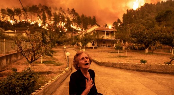 Πυρκαγιές Εύβοια: Η γιαγιά που συγκλόνισε όλη την Ελλάδα στο MEGA