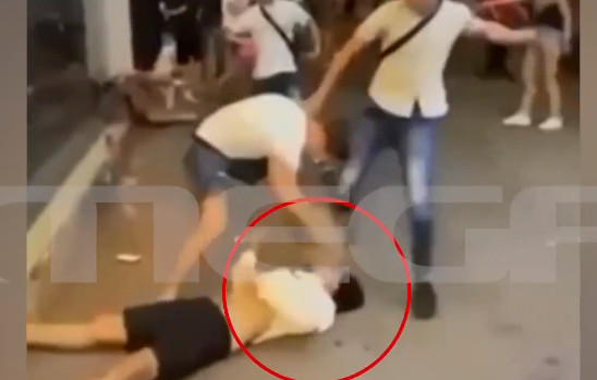 Σοκαριστικό βίντεο: Άγριο ξύλο μεταξύ Ολλανδών τουριστών στην Κρήτη – Τρεις τραυματίες