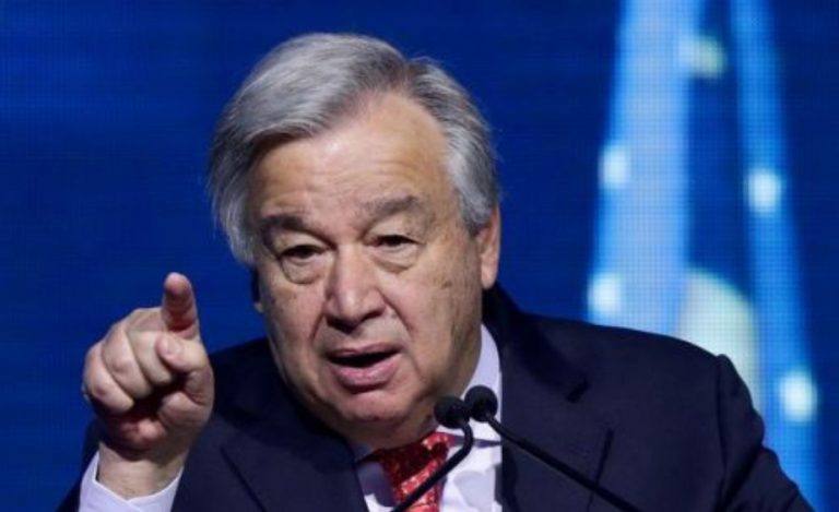 Γκουτέρες: «Βρώμικα» τα κέρδη των ενεργειακών εταιρειών