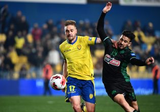 Παναιτωλικός: Εκτός αποστολής οι Μάρτενσον και Κολοβός