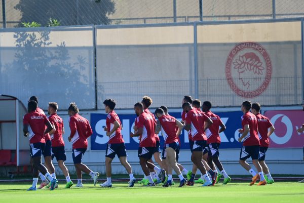 Live streaming: Η τελευταία προπόνηση του Ολυμπιακού πριν τον Απόλλωνα