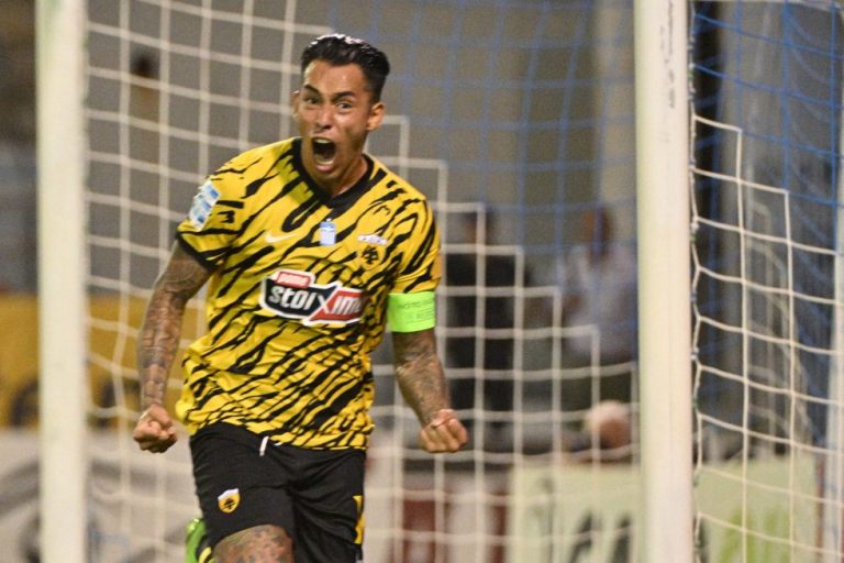 Λαμία – ΑΕΚ: Άνοιξε το σκορ ο Αραούχο