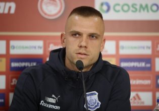 Γιοβάνοβιτς: «Ξέρουμε το μέγεθος του Ολυμπιακού, θα παλέψουμε μέχρι το τέλος»