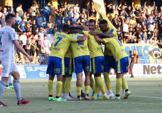 Παναιτωλικός – Αρης 3-1: Ανώμαλη… προσγείωση στο Αγρίνιο για τους Θεσσαλονικείς