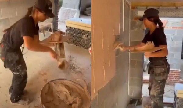 Η 27χρονη που εργάζεται σε οικοδομή αλλά δεν την σέβονται επειδή… «είναι πολύ όμορφη»