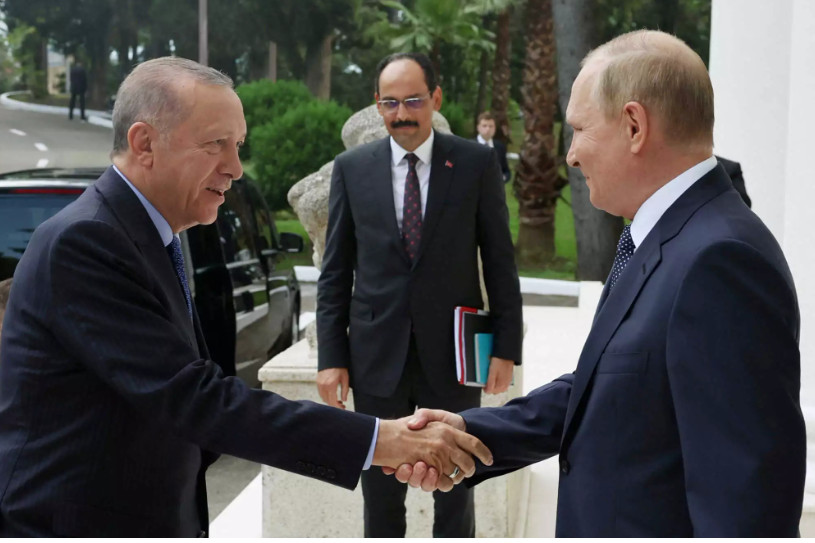 Απίστευτη ατάκα Πούτιν στον Ερντογάν: «Οι Ευρωπαίοι θα πρέπει να σας ευγνωμονούν»