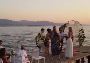 Λέσβος: Η αγάπη ένωσε μια Ρωσίδα και έναν Ουκρανό – «Κάντε έρωτα και όχι πόλεμο»