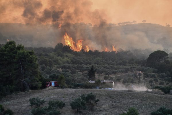 Συναγερμός στην πυροσβεστική: Μεγάλη φωτιά στη Μεσσηνία και μήνυμα του 112 για εκκένωση
