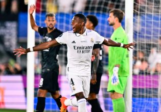 Ρεάλ Μαδρίτης – Άιντραχτ Φρανκφούρτης: Προβάδισμα με Αλάμπα για τους «μερένγκες» στο Super Cup [vid]