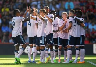 Μπόρνμουθ – Άρσεναλ 0-3: Μόνοι στην κορυφή οι φοβεροί «κανονιέρηδες»