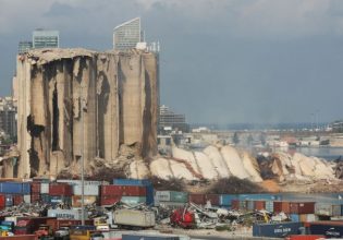 Λίβανος: Ένα νέο τμήμα των σιλό κατέρρευσε στο λιμάνι της Βηρυτού