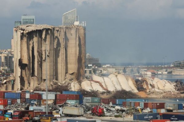 Λίβανος: Ένα νέο τμήμα των σιλό κατέρρευσε στο λιμάνι της Βηρυτού