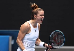 Η Σάκκαρη προπονήθηκε με τη Σερένα (vids)