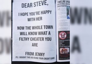 Viral η δημοσίευση της… απιστίας σε τοπική εφημερίδα