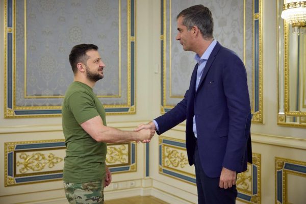 Κώστας Μπακογιάννης: Στο Κίεβο βρέθηκε ο δήμαρχος Αθηναίων – Η συνάντηση με Ζελένσκι και Κλίτσκο