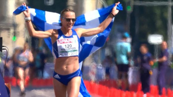 Αντιγόνη Ντρισμπιώτη: Δεύτερο χρυσό στο Μόναχο – Πρώτη στα 20 χλμ. βάδην  στο ευρωπαϊκό πρωτάθλημα στίβου