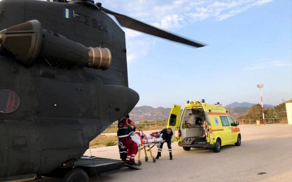 Μεταφορά 20 ασθενών με εναέρια μέσα της Πολεμικής Αεροπορίας το τελευταίο τριήμερο