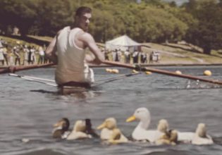 Ο πρωταθλητής κωπηλασίας που έκοψε ταχύτητα για να… περάσουν τα παπάκια