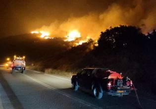 Συναγερμός στην Πυροσβεστική: Καίγεται δασική έκταση στον Μακρύγιαλο Ιτέας