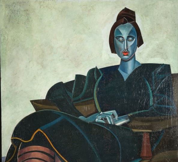 Σύγχρονος καλλιτέχνης καλύπτει αφηρημένο αριστούργημα σε κρίση εκνευρισμού