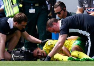 Γιαννούλης: Σοκαριστικός τραυματισμός για τον Έλληνα αμυντικό της Νόριτς [Vid]