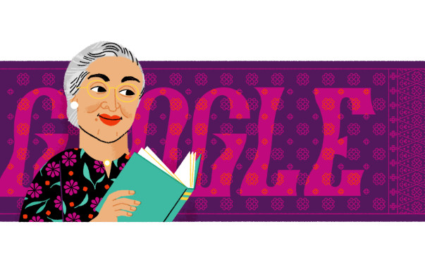 Google: Τιμά την Αζάχ Αζίζ , τη «μορφή του πολιτισμού της Μαλαισίας»