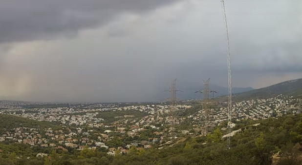 Η χθεσινή καταιγίδα στην Αθήνα μέσα από timelapse video - Σκέπασε την πόλη