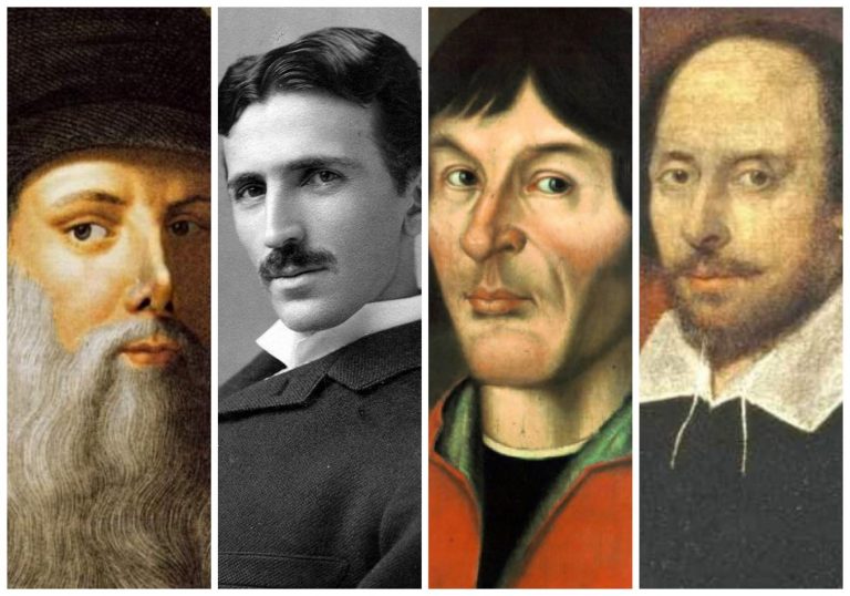 Όταν έσπασαν τα κοντέρ του IQ: Ντα Βίντσι, Κοπέρνικος, Τέσλα και Σαίξπηρ