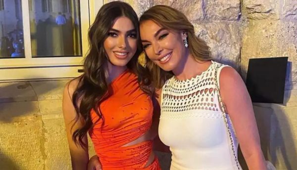 Η Τατιάνα Στεφανίδου μαζί με την κόρη της Λυδία στη Νέα Υόρκη