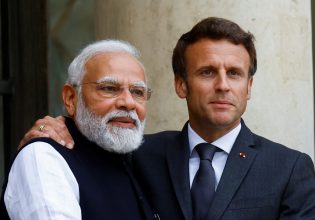 Ουκρανία: Μακρόν και Μόντι «θα εργαστούν μαζί προκειμένου να λάβει τέλος η σύρραξη»