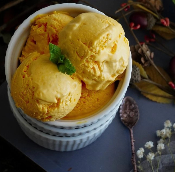Απολαυστικό παγωτό μάνγκο με 3 απλά υλικά
