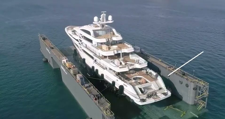 Greek shipyard builds impressive super yacht “Project X”
