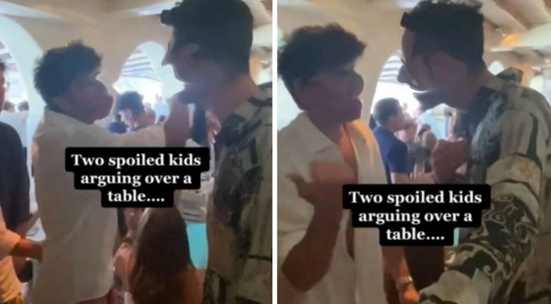 Απίθανο βίντεο: Πλουσιόπαιδα μαλώνουν σε beach bar της Μυκόνου - «Ξοδεύω περισσότερα από εσένα»
