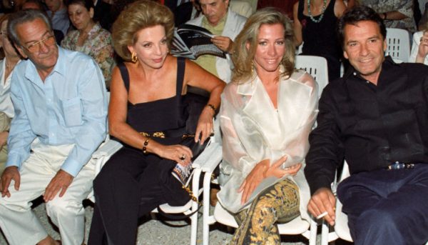 Νίκος Κούρκουλος, Μαριάννα Λάτση, Αλέκος Αλεξανδράκης και Νόνικα Γαληνέα μαζί στα 90s