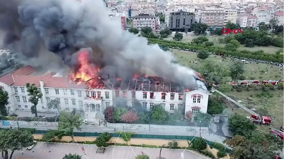 Κωνσταντινούπολη: Πώς ξέσπασε η φωτιά που κατέστρεψε το ελληνικό νοσοκομείο