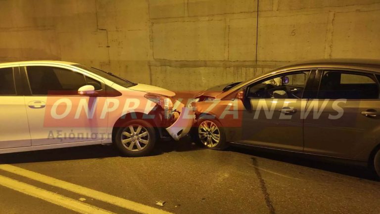 Άκτιο: Καραμπόλα μέσα στην υποθαλάσσια σήραγγα – Οι εικόνες και οι ατελείωτες ουρές μετά το τροχαίο