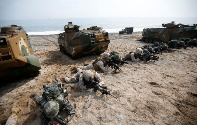 Κοινά στρατιωτικά γυμνάσια Νότιας Κορέας με ΗΠΑ - Ανησυχία για τις πυραυλικές δοκιμές της Πιονγκγιάνγκ