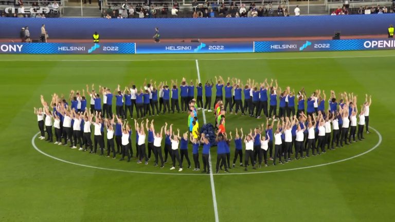 Ρεάλ Μαδρίτης – Άιντραχτ Φρανκφούρτης: Η τελετή έναρξης του Super Cup