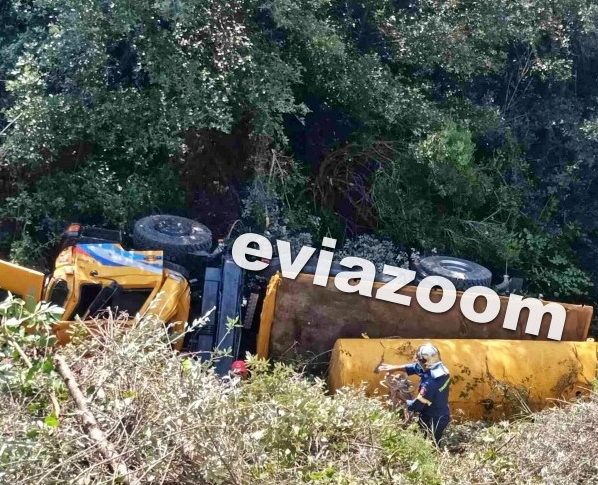 Εύβοια: Αυτός είναι ο 62χρονος που οδηγούσε το φορτηγό που έπεσε σε χαράδρα 20 μέτρων