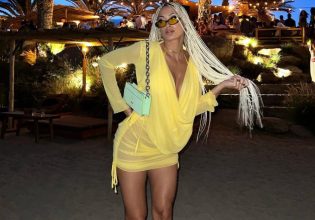 Ιωάννα Τούνη: Γιόρτασε τα γενέθλιά της με ένα λαμπερό πάρτι – Η τεράστια τούρτα και τα «καυτά» φιλιά με τον Δημήτρη Αλεξάνδρου