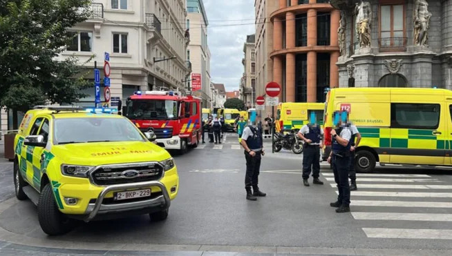 Βρυξέλλες: Βαν «έπεσε» σε καφετέρια - Έξι τραυματίες